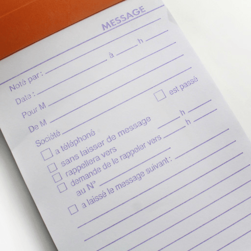 RHODIA Basics Message Pad 11cm x 17cm x 80