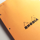 RHODIA Basics Punched Graph Notepad 80gsm A4+ x 80 Orange