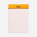 RHODIA Basics ‘R” Lined Notepad 90gsm A6 x 70 Black