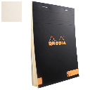 RHODIA Basics “R” Blank Notepad 90gsm A4 x 70 Black