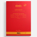 RHODIA Basics “R” Lined Notepad 90gsm A4 x 70 Poppy
