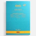 RHODIA Basics “R” Lined Notepad 90gsm A4 x 70 Turquoise Blue