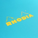 RHODIA Basics “R” Lined Notepad 90gsm A4 x 70 Turquoise Blue