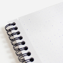 RHODIA Classic Dot Spiral Notebook 80gsm A4+ x 90 Black