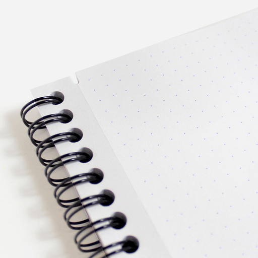 RHODIA Classic Dot Spiral Notebook 80gsm A5+ x 90 Black