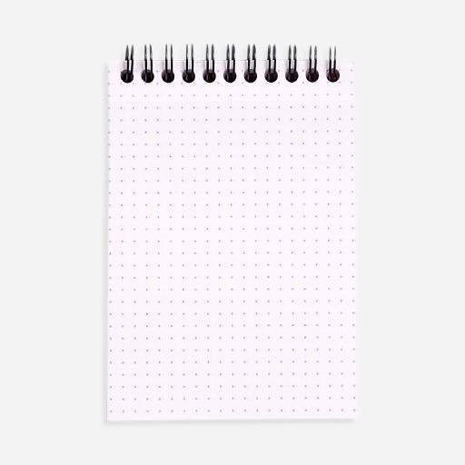 RHODIA Classic Dot Spiral Notepad 80gsm A6 x 80 Black