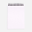 RHODIA Classic Dot Spiral Notepad 80gsm A6 x 80 Black