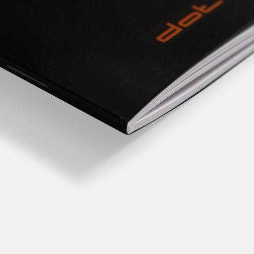 RHODIA Classic Dot Stapled Notebook 80gsm A7 x 24 Black
