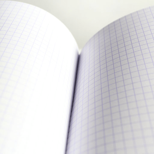 RHODIA Classic Grid Stapled Notebook 80gsm A5 x 48 Black