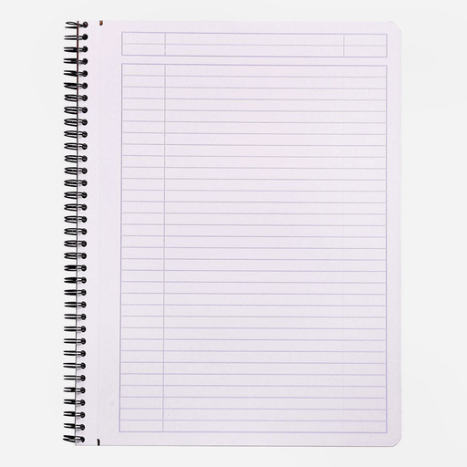 RHODIA Classic Lined Spiral Notebook 80gsm A4+ x 80 Black