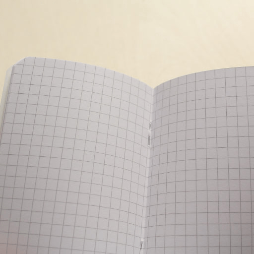 RHODIA Classic Stapled Grid Notebook 80gsm A7 x 24 White