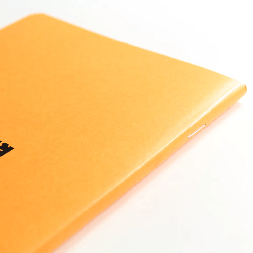 RHODIA Classic Stapled Lined Notebook 80gsm A4 x 24 Orange