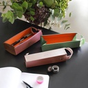 RHODIA Hard Leather Pen Case Poppy