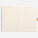 RHODIA Ivory Paper Dot Softcover Goal Book 90gsm A5 x 120 Fuchsia