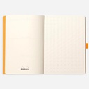 RHODIA Ivory Paper Dot Softcover Goal Book 90gsm A5 x 120 Midnight