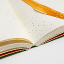 RHODIA Ivory Paper Dot Softcover Goal Book 90gsm A5 x 120 Sapphire Blue