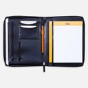 RHODIA Leather Document Holder A5 Black