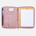 RHODIA Leather Document Holder A5 Rosewood