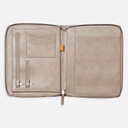 RHODIA Leather Document Holder A5 Taupe