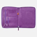 RHODIA Leather Document Holder A5 Violet