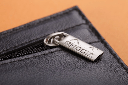 RHODIA Leather Flat Pen Case Black
