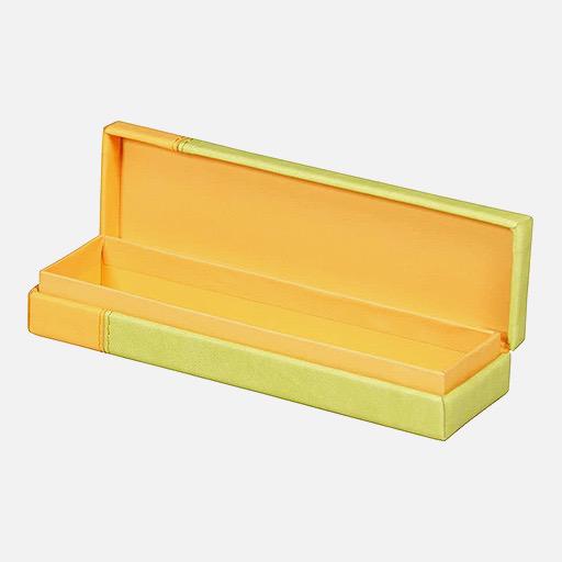 RHODIA Leather Pen Box Anise Green