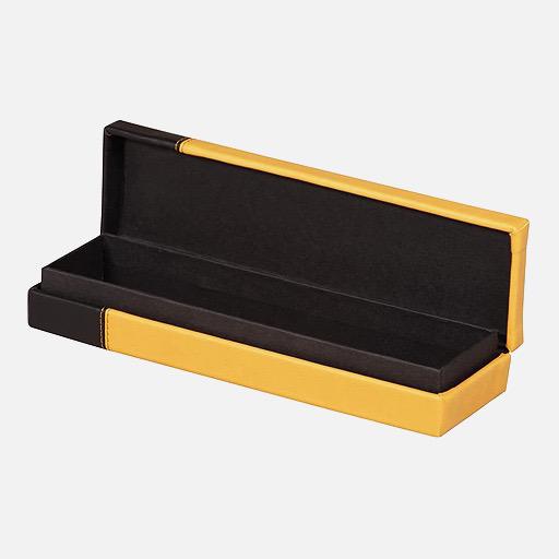 RHODIA Leather Pen Box Orange