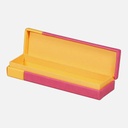 RHODIA Leather Pen Box Raspberry