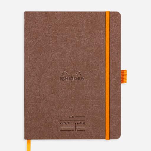RHODIA Meeting Lined Notebook 90gsm A5+ x 80 Chocolate
