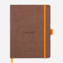 RHODIA Meeting Lined Notebook 90gsm A5+ x 80 Chocolate