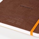 RHODIA Meeting Lined Notebook 90gsm A5+ x 80 Chocolate