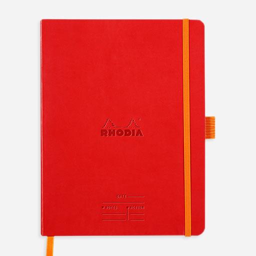 RHODIA Meeting Lined Notebook 90gsm A5+ x 80 Poppy