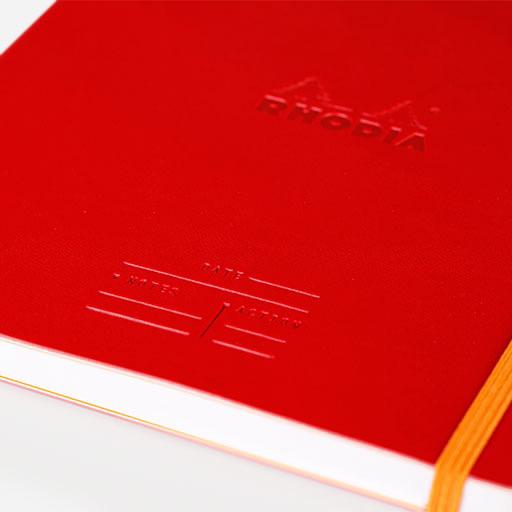 RHODIA Meeting Lined Notebook 90gsm A5+ x 80 Poppy