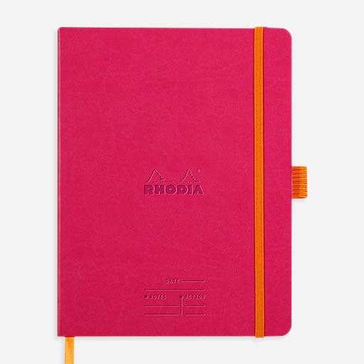 RHODIA Meeting Lined Notebook 90gsm A5+ x 80 Raspberry