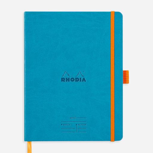 RHODIA Meeting Lined Notebook 90gsm A5+ x 80 Turquoise Blue