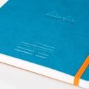 RHODIA Meeting Lined Notebook 90gsm A5+ x 80 Turquoise Blue