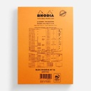 RHODIA Meeting Lined Notepad 80gsm A5 x 80 Orange