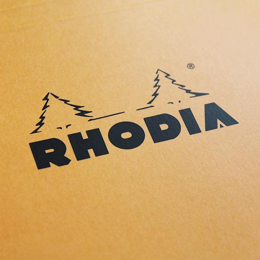RHODIA Meeting Lined Notepad 80gsm A5 x 80 Orange