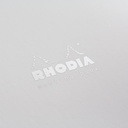 RHODIA Meeting Lined Spiral Notebook 90gsm A5+ x 80 White