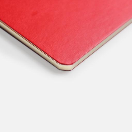 RHODIA Sewn Spine Lined Notebook 90gsm A5 x 32 Poppy