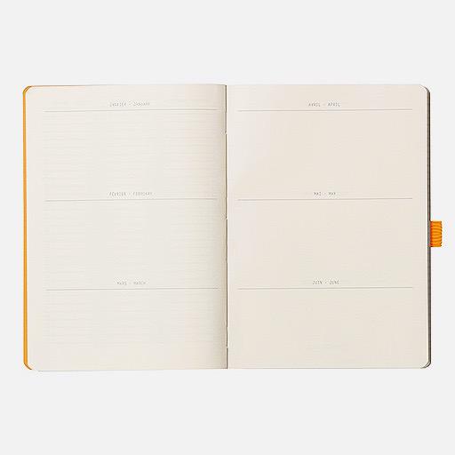 RHODIA Softcover Dot Goal Book 90gsm A5 x 112 Gold