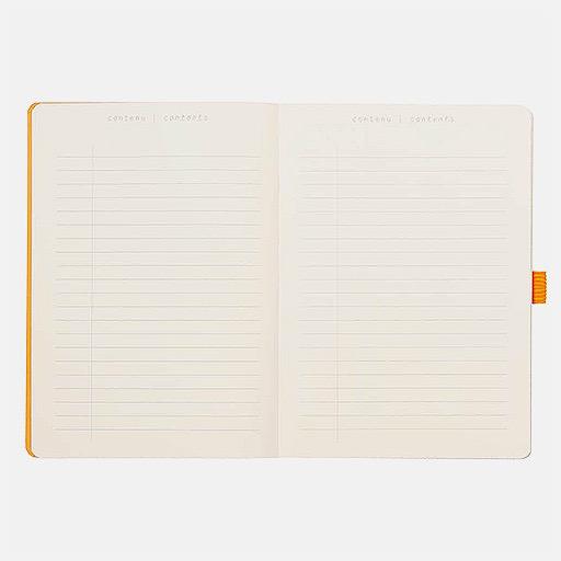 RHODIA Softcover Dot Goal Book 90gsm A5 x 112 White