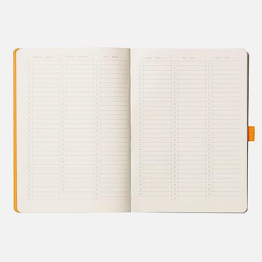 RHODIA Softcover Dot Goal Book 90gsm A5 x 112 White