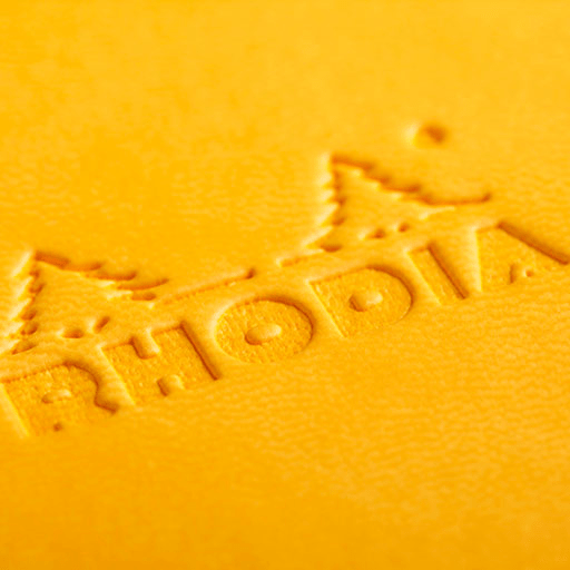 RHODIA Softcover Dot Notebook 90gsm A5 x 80 Daffodil Yellow