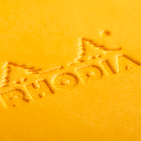 RHODIA Softcover Dot Notebook 90gsm A5 x 80 Daffodil Yellow