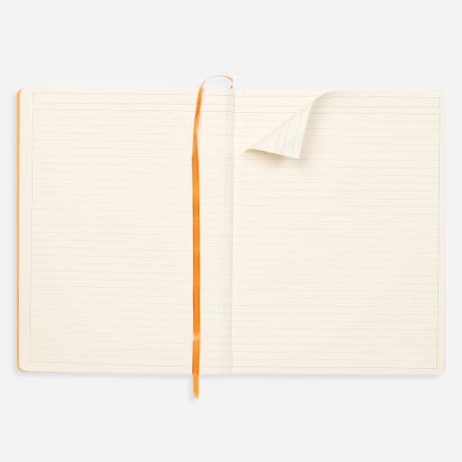 RHODIA Softcover Lined Notebook 90gsm A4+ x 80 Sapphire Blue
