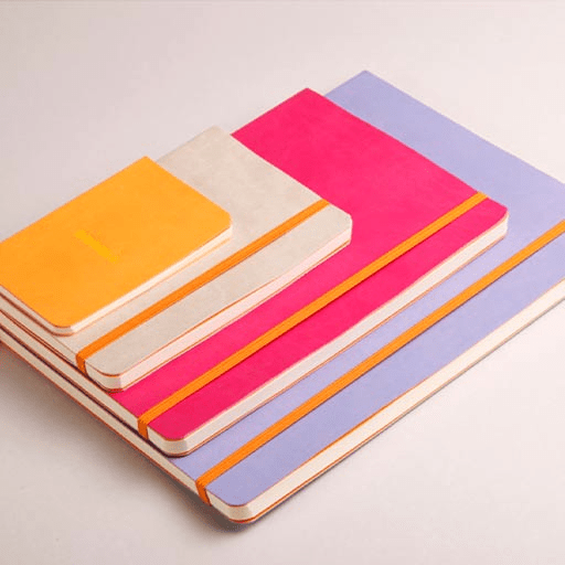 RHODIA Softcover Lined Notebook 90gsm A5 x 80 Beige
