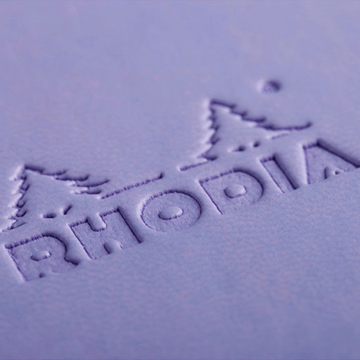 RHODIA Softcover Lined Notebook 90gsm A5 x 80 Iris