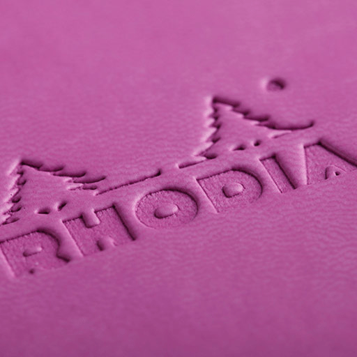 RHODIA Softcover Lined Notebook 90gsm A5 x 80 Lilac