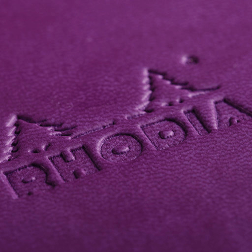 RHODIA Softcover Lined Notebook 90gsm A5 x 80 Purple
